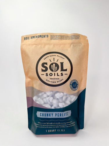 chunky perlite sol soil