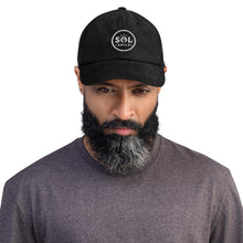 Load image into Gallery viewer, Sol Logo Corduroy Hat - All Colors with Black Stitching

