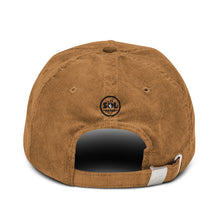 Load image into Gallery viewer, Sol Logo Corduroy Hat - Sahara with Black Stitching
