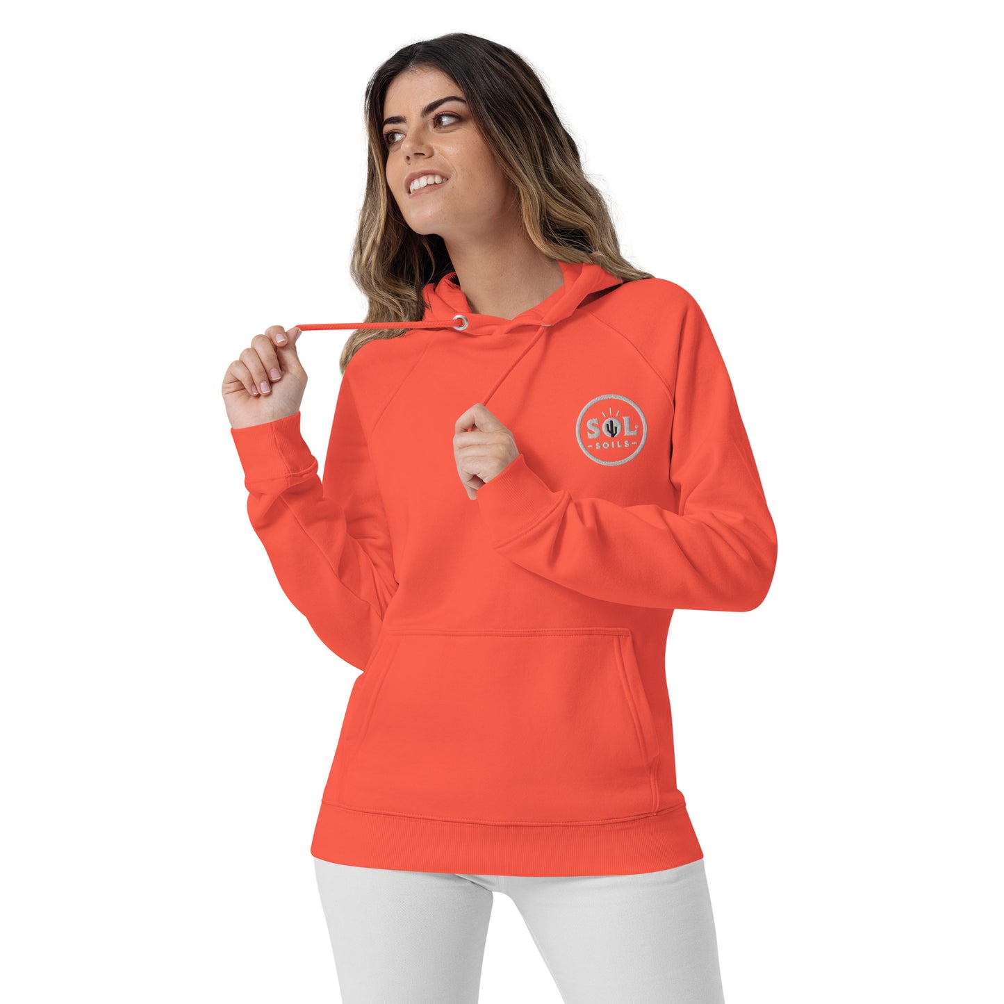 front orange hoodie