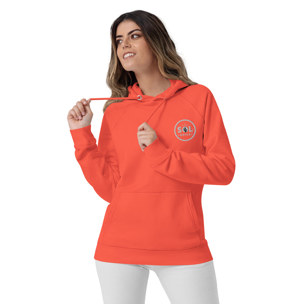 front orange hoodie