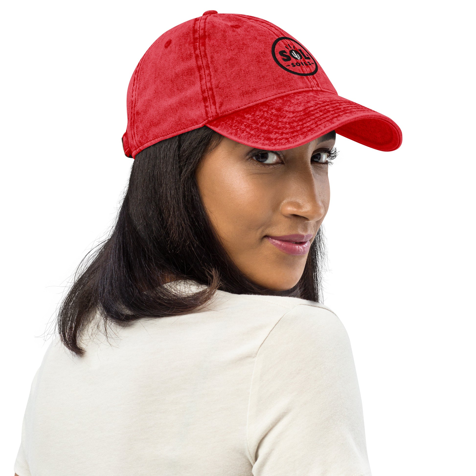 side red hat