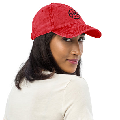 side red hat