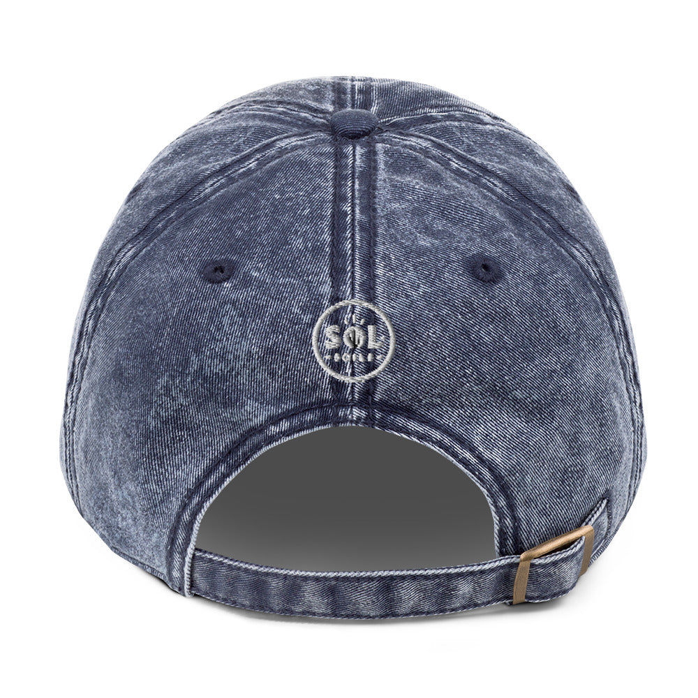 back of hat