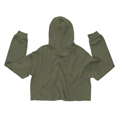 cropped sweatshirt green
