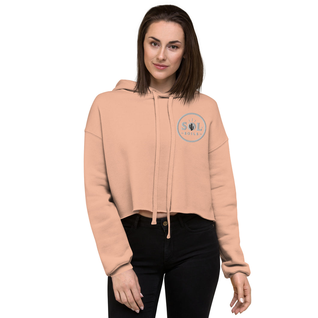 cropped hoodie